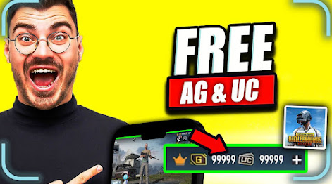 Get free UC in Pubg Mobile 2024
